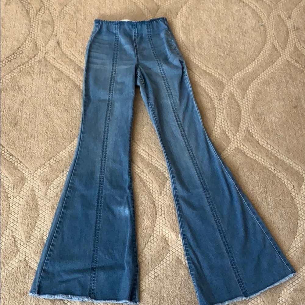 Almost new bell bottom jeans